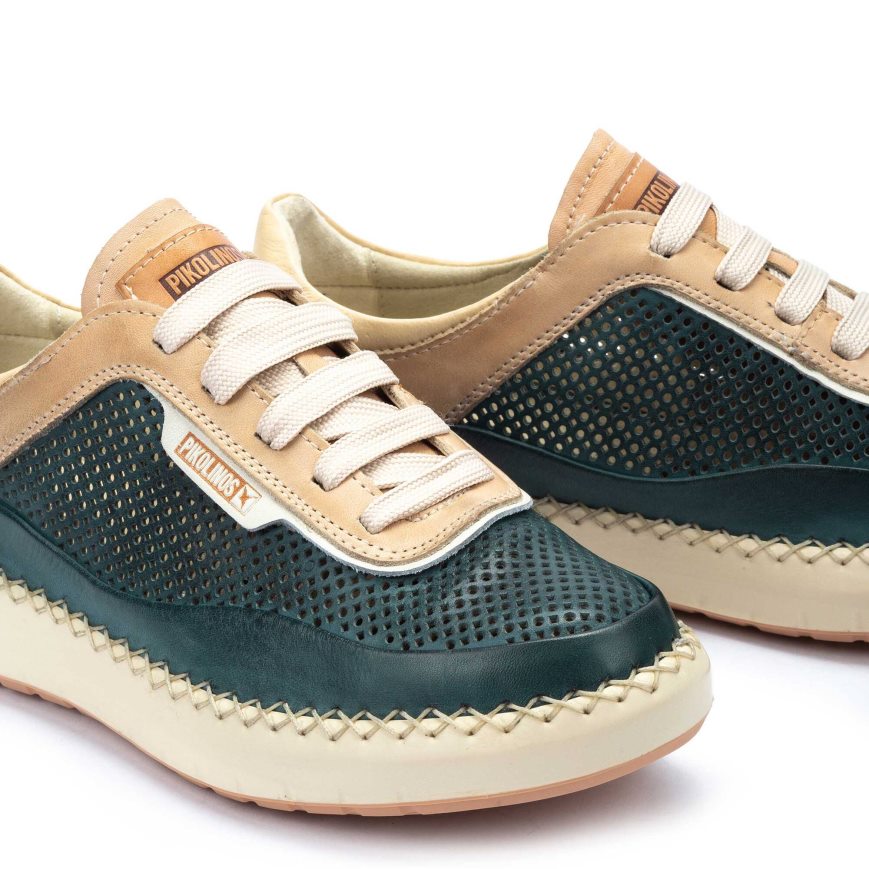 Women's Pikolinos MESINA Sneakers Turquoise | NZ PA35028